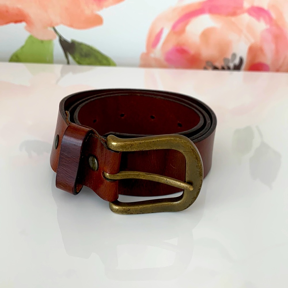 Eddie Bauer Leather Belt